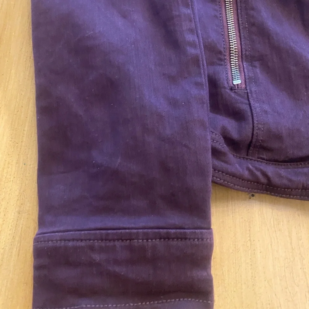 Liverpool Women’s Purple Denim Jean Jacket Size S great condition - Picture 12 of 13
